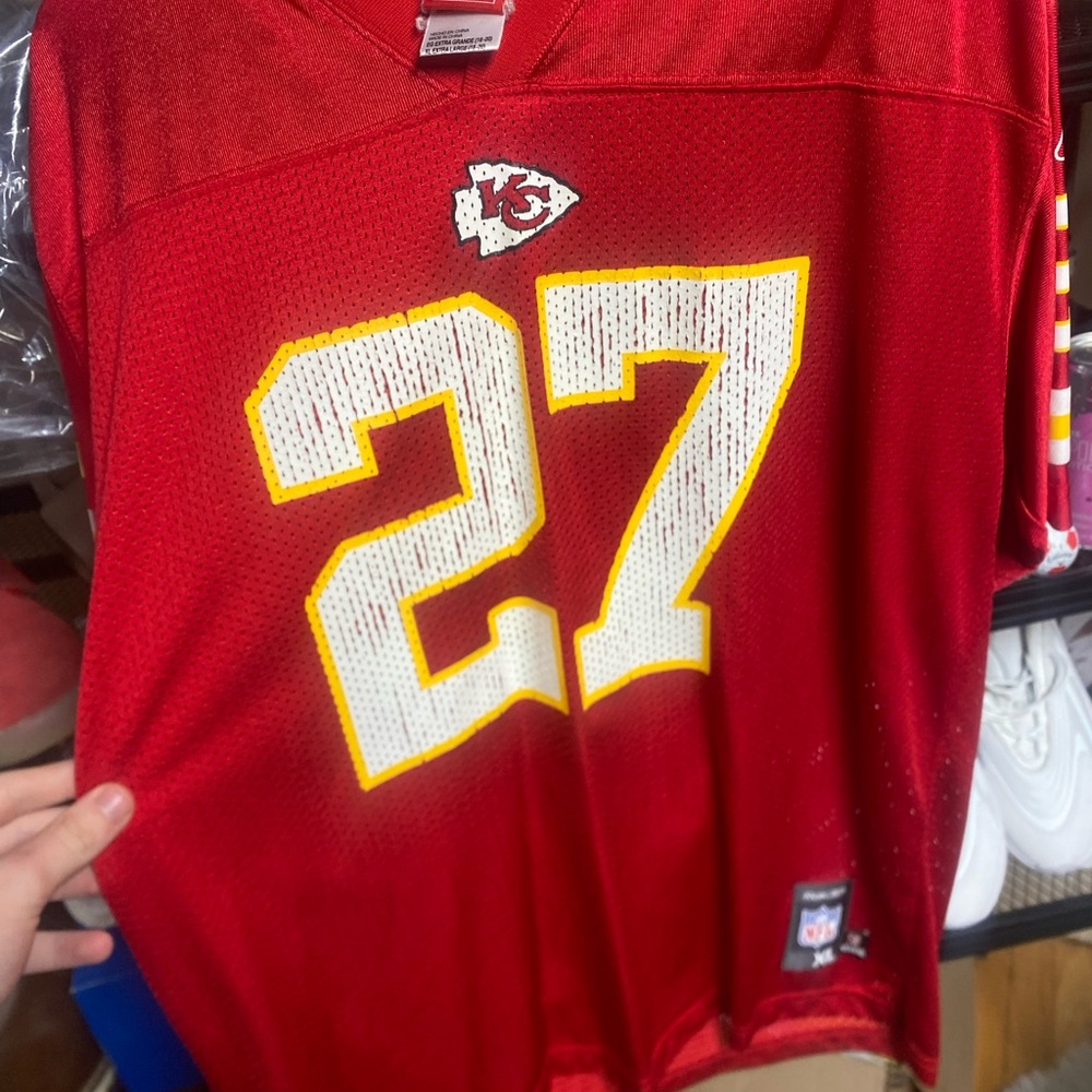 Red Kansas City Chiefs Jersey